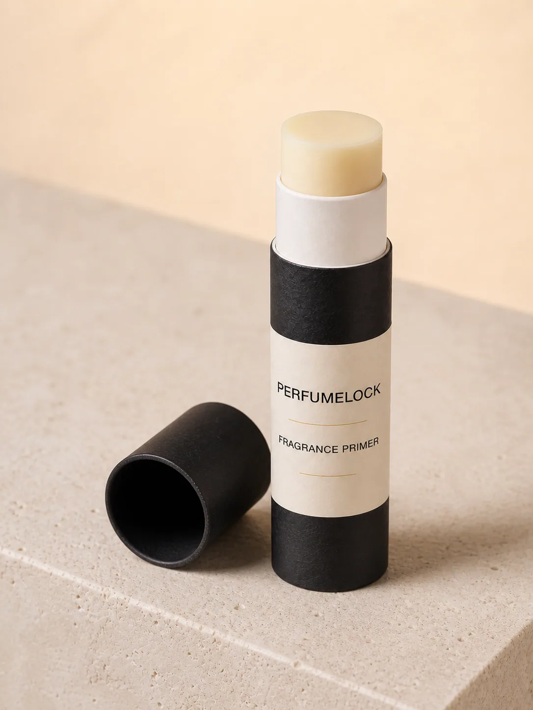PerfumeLock stick, balm and separate cap